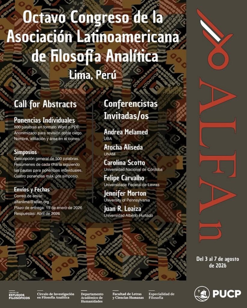Octavo Congreso de la Asociación Latinoamericana de Filosofía Analítica