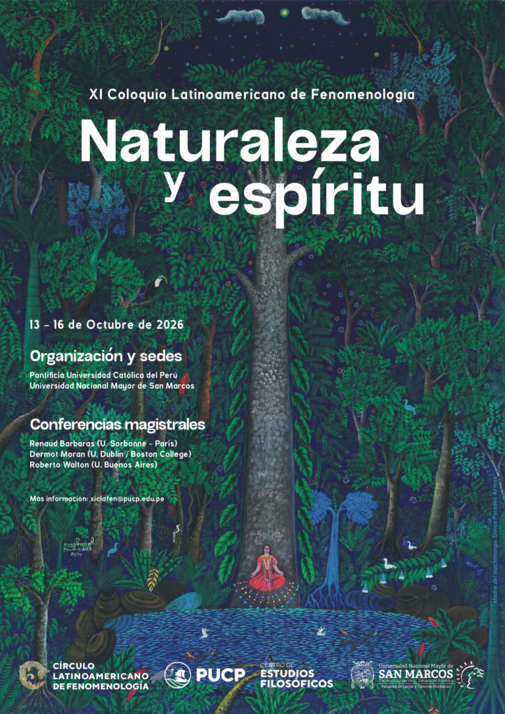 XI Coloquio Latinoamericano de Fenomenología: Naturaleza y espíritu